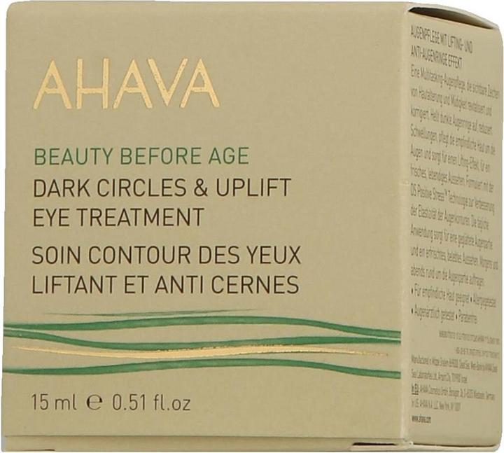 Image du produit Ahava Dark Circles und Uplift Eye Treatment (Crème pour les yeux, 15 ml, Journée)