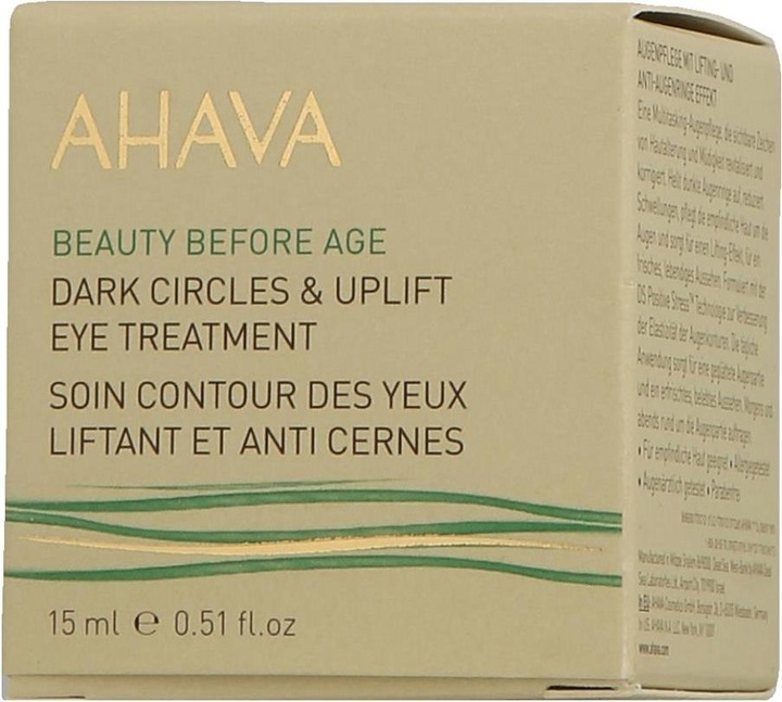 Produktbild Ahava Dark Circles und Uplift Eye Treatment (Crème, 15 ml, Tag + Nacht)