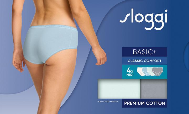 Produktbild Sloggi Maxislip Originals Basic (38, 4er Pack)