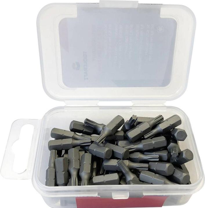 Actual product image Toolcraft 50 pcs. T 25 Torx bit S2 steel (T 25)