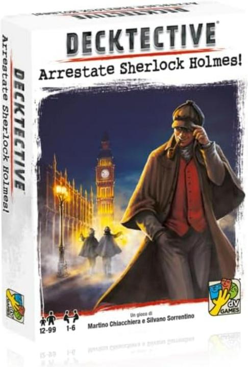 Produktbild DV Giochi Decktective - Arrestate Sherlock Holmes!
