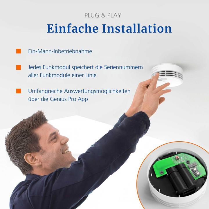 Actual product image Hekatron Pro X for Genius Plus and Genius Hx 31-5200001-12-0