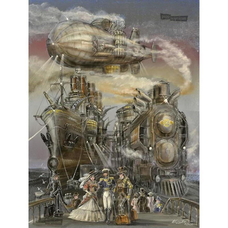 Pappnoptikum 2017 - Das grosse Dampfrennen - Steampunk (Mini-Adventskalender)