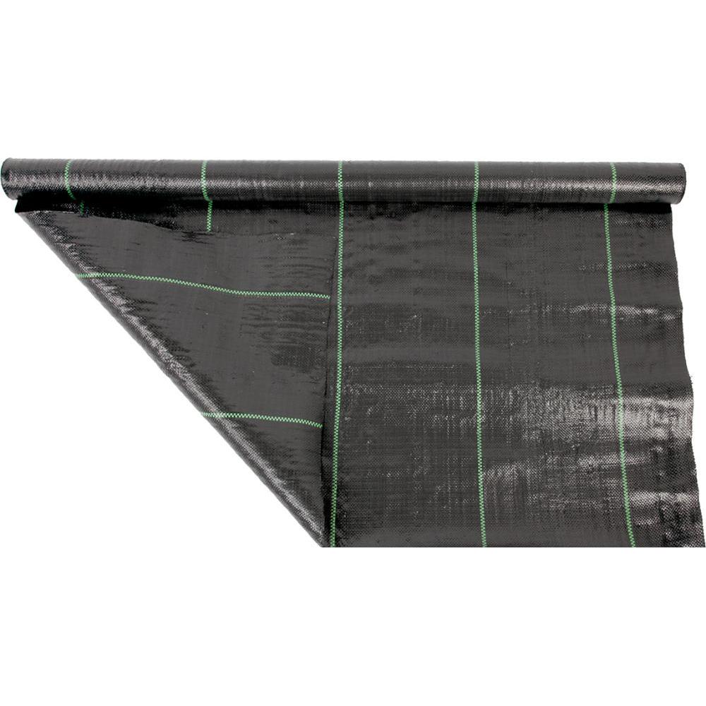 Magni, Pflanzen Winterschutz + Gartenvlies, Floraworld 012027 Unkrautabwehrgewebe schwarz 1 x 10 m Classic