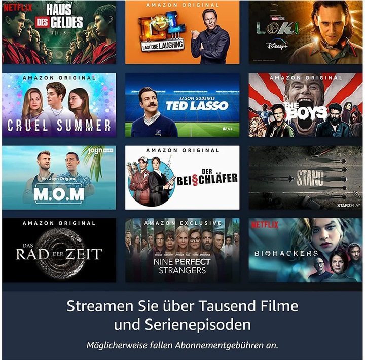 Immagine prodotto Amazon Fire TV Stick 4K Max (8 GB, Sistema operativo antincendio)