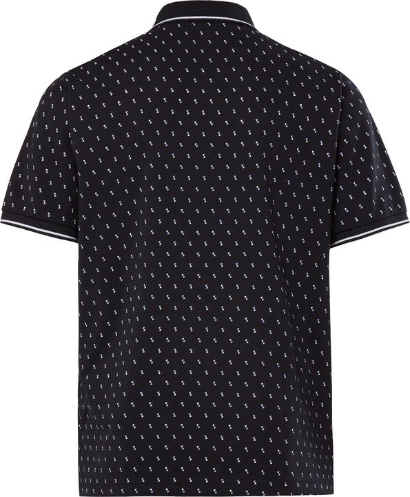 Produktbild Boston Park Poloshirt, Halbarm, Piqué, Alloverprint, bis 84/86 (42, 44)