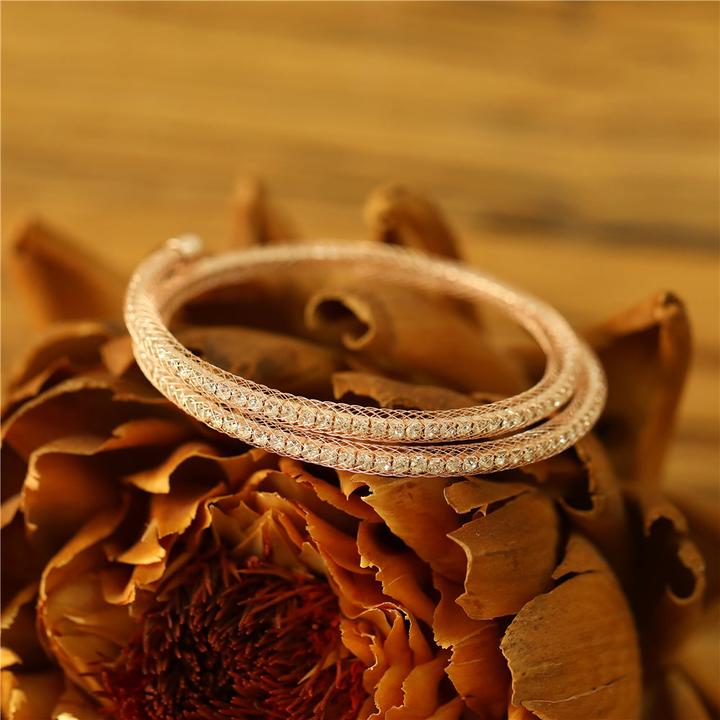 Produktbild Andreani Armband mit echtem Schneeflocken-Obsidian (Schneeflocken-Obsidian)