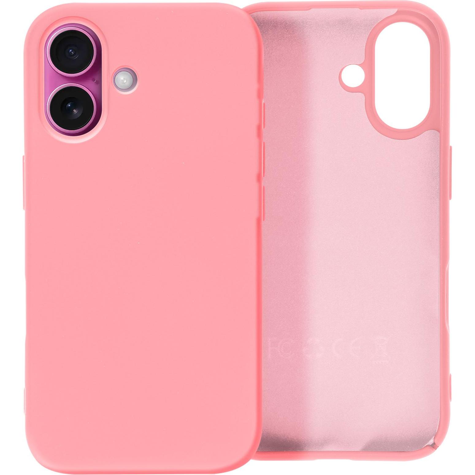 Avizar SmoothGrip Case (Apple iPhone 16), Smartphone Hülle, Rosa