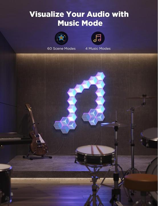 Produktbild Govee Glide Hexa Ultra