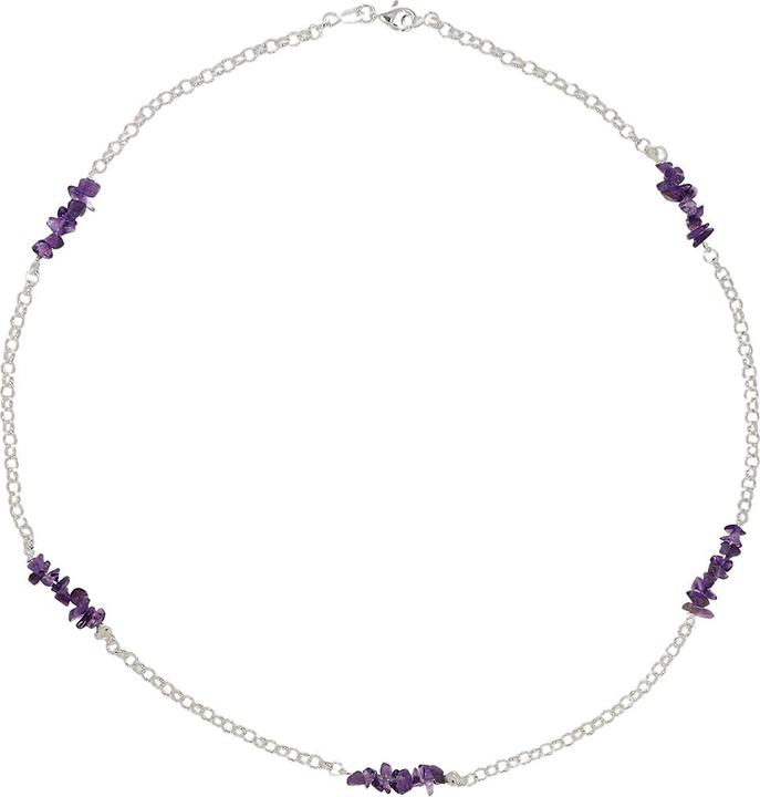 Produktbild Xen Set mit Kette, Armband und Ohrstecker Amethyst XSET122 (925 Sterling Silber, 45 cm)