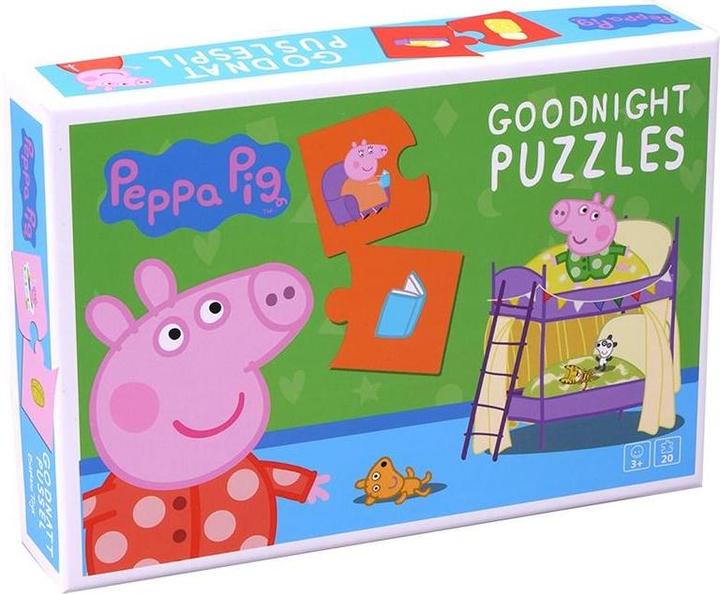 Barbo Toys Good Night Puzzle Peppa Wutz 20 vnt. (20 pieces)