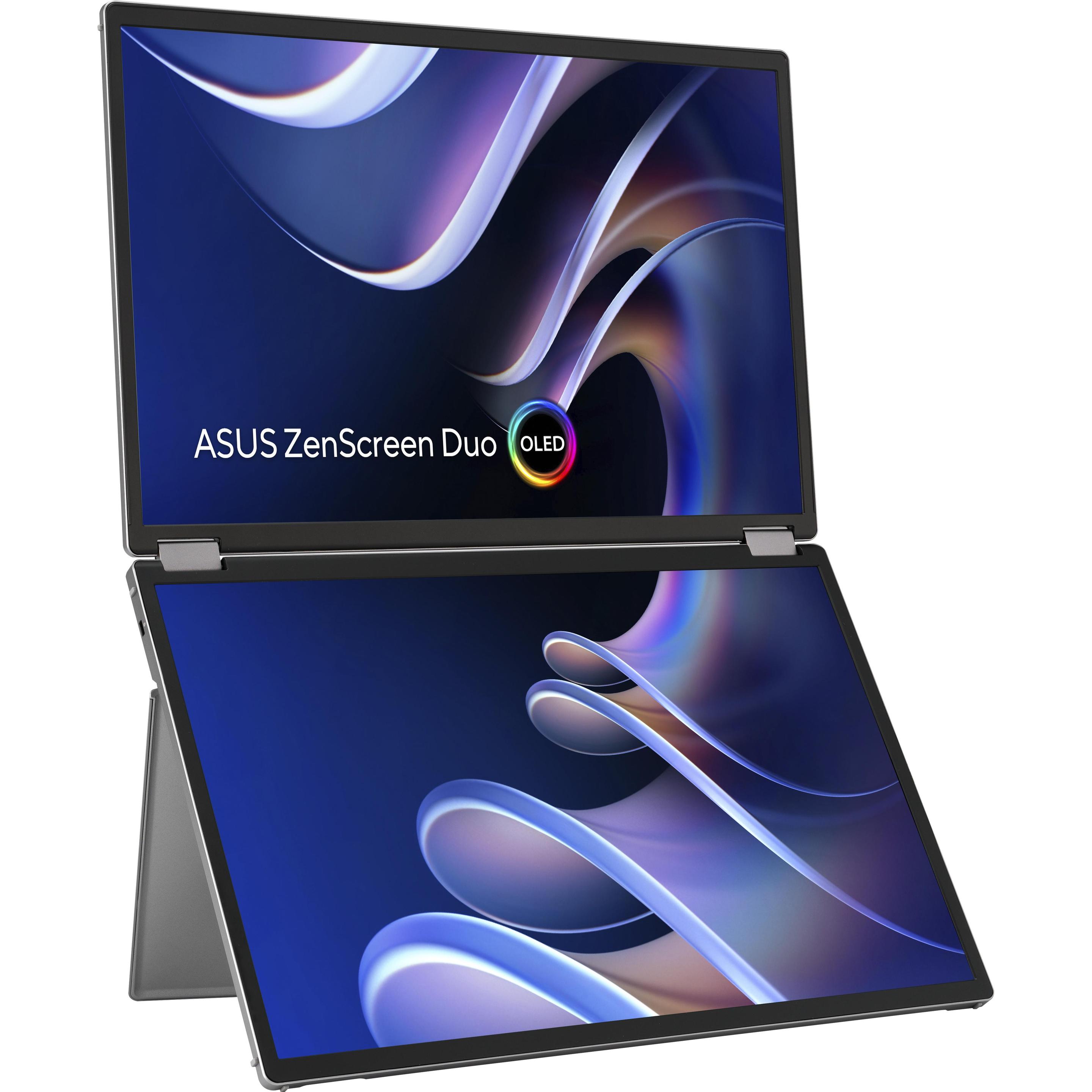 ASUS ZenScreen OLED MQ149CD 35.6cm (16:10) FHD HDMI (1920 x 1200 Pixel, 14"), Monitor, Silber