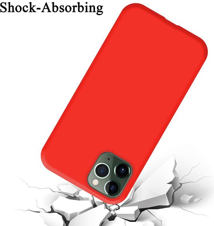 Actual product image Cadorabo TPU Liquid Silicone Case Cover (Apple iPhone 11 Pro Max)
