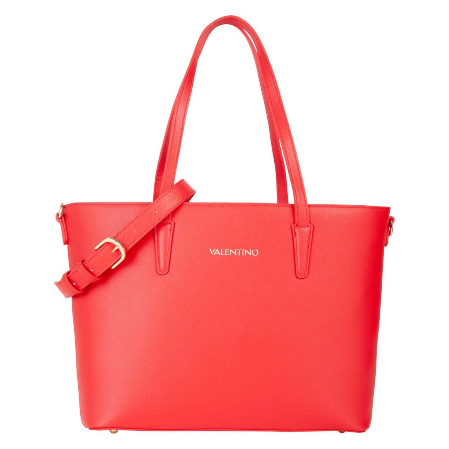 Valentino, Damen, Tasche, Schoudertas Shopper Zero Re Shopping Bag Rosso Rood, Rot