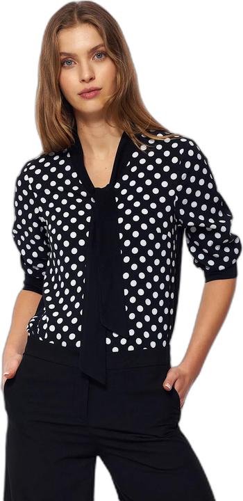 Immagine prodotto Nife Blusa sottile a pois bianchi donna (36)