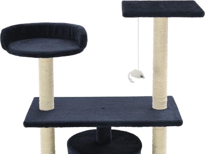 Actual product image vidaXL Kratzbaum (95 cm, Grey with paw pattern)
