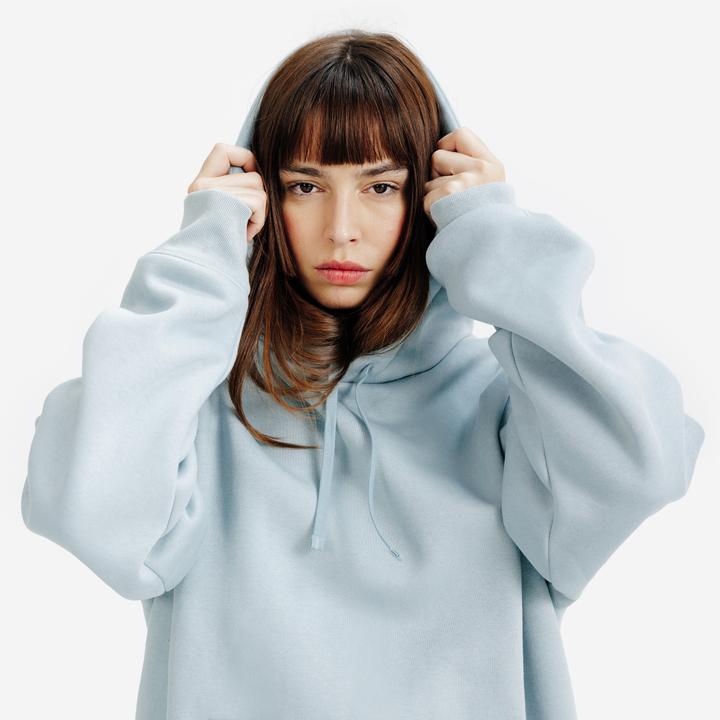Image du produit Decathlon Sweat à capuche mixte, bleu (M)