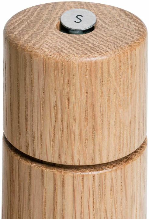 Actual product image Crush Grind Gewürzmühle Bergen Eiche 12 cm, Hellbraun (Various spices)