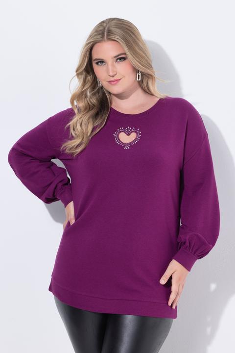 Produktbild Miamoda Sweatshirt, Herz-CutOut, Ballon-Langarm (50)