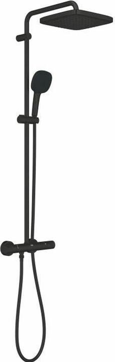 Produktbild Grohe Vitalio Comfort 250 Duschsystem mit Thermostatbatterie, eckig, variable Bohrlöcher, wassersparend, m