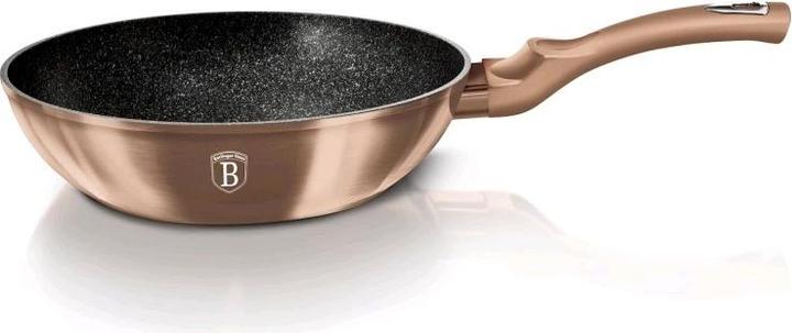 Produktbild BerlingerHaus Wok Ø30cm Rose Gold Edition (30 cm, Wok Pfanne, Aluminium)