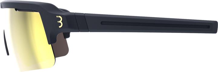 Image du produit BBB Fuse verre MLC or/cadre noir mat (Noir mat, clair : 92% / 0 (transmission de la lumière / catégorie), jaune : 87% / 0, MLC : 14% / 3)