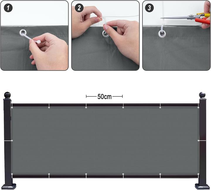 Image du produit Sunny Guard Brise-vue pour balcon (600 cm)
