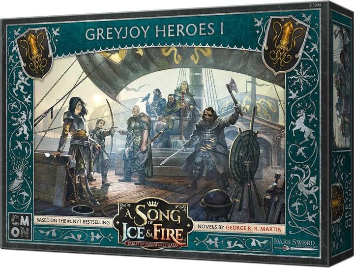 Image du produit Cmon CMND0161 - Song of Ice & Fire : Greyjoy Heroes #1, jeu de société, pour 2 joueurs, 14 ans et plus. (Espagnol, 2 Joueur)