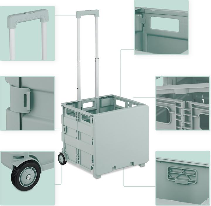 Image du produit Relaxdays Chariot-de-courses