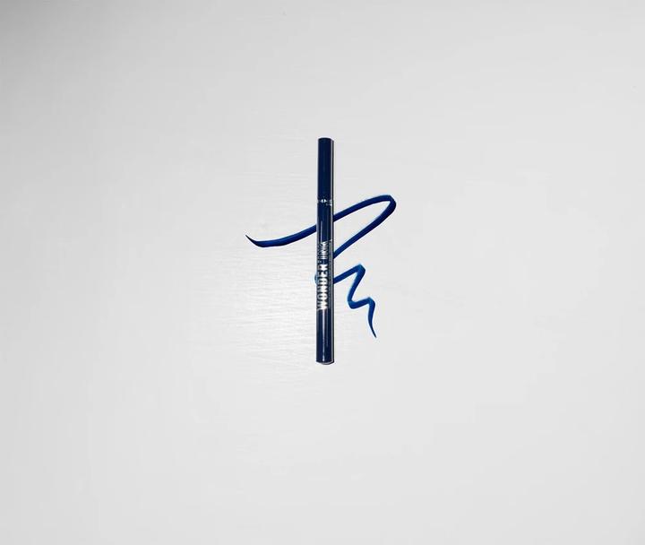 Actual product image Rimmel London Rimmel Wonder' Ink Eyeliner In Matte Waterproof 003 Aquatic Aria 1ml (003 Aquatic Aria)