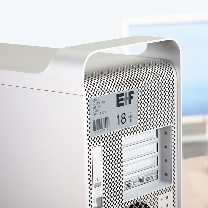 Produktbild HERMA Typenschild Etiketten A4