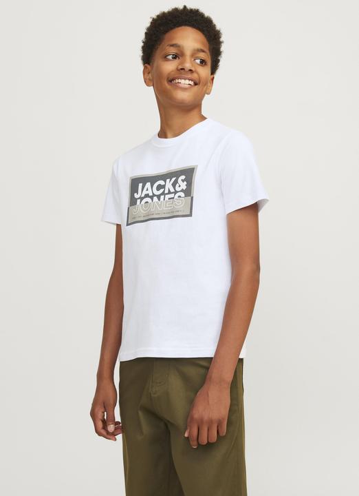 Produktbild Jack & Jones Jcologan Tee Ss Crew Neck Ss24 Jnr (164)