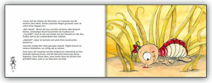 Immagine prodotto Familie Laus zieht aus! Das fröhlich illustrierte Vorlese- und Mitmachbuch zum Thema Kopfläuse (Tedesco, Heike Georgi, Roswitha Schweizer, Sigrun Eder, 2022)