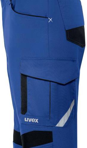 Actual product image Uvex Safety Cargo trousers uvex suXXeed industry blue, ultramarine 27 (27, 27)