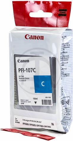 Actual product image Canon Pfi-107c (C)