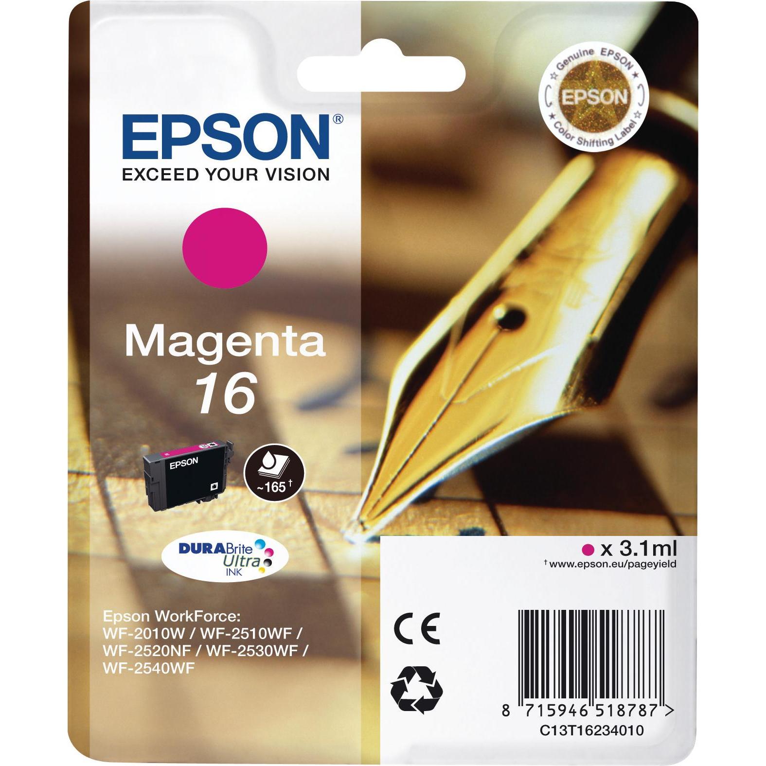 Thumbnail - Epson, Druckerpatrone, 16 DuraBrite Ultra (M)