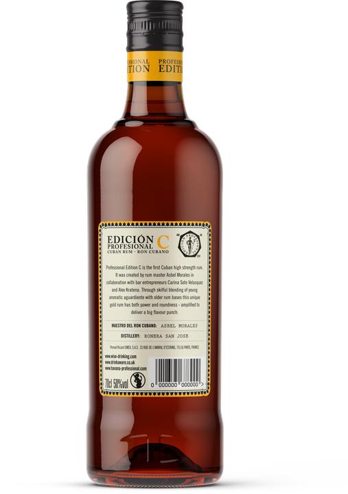 Produktbild Havana Club Edicion Profesional C Rich & Raw Gold Rum (6 x 70 cl)