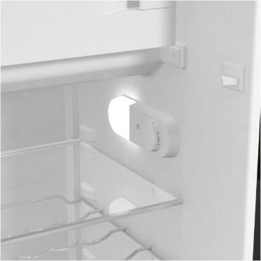 Actual product image Gorenje ORB 615 DBK-L black refrigerator (247 l)