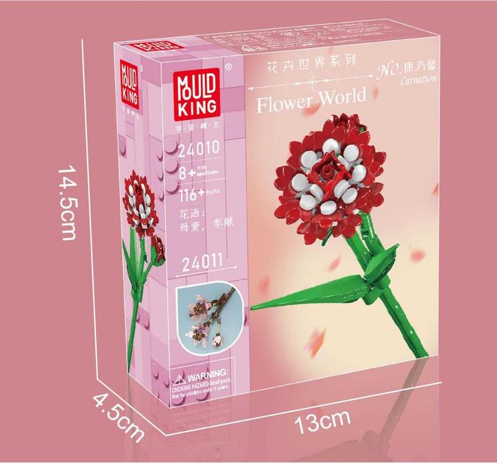Actual product image Mould King Country Carnation