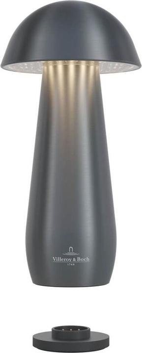 Produktbild Villeroy & Boch MODENA Akku-Tischlampe Anthrazit Metallic Matt 1W steuerbare Lichtfarbe IP44 97286
