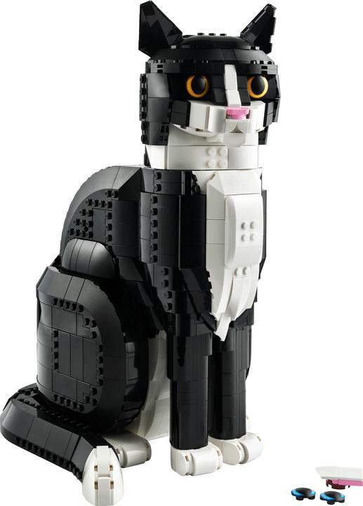 Produktbild LEGO Schwarz-weisse Katze (21349, LEGO Ideas, LEGO Seltene Sets)