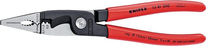 Actual product image Knipex Pliers for Electrical Installation (200 mm)