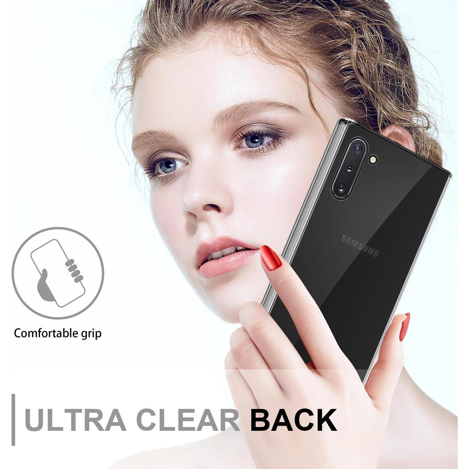 Thumbnail - Cadorabo TPU 360 Grad Case Cover (Samsung Galaxy Note 10), Smartphone Hülle, Transparent