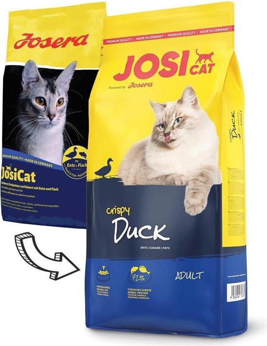Produktbild Josera JosiCat Cat food Crispy duck 10kg (Adult, 1 Stk., 10000 g)