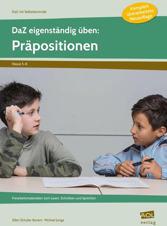 Produktbild DaZ eigenständig üben: Präpositionen - SEK (Deutsch, Ellen Schulte-Bunert, Michael Junga, 2017)