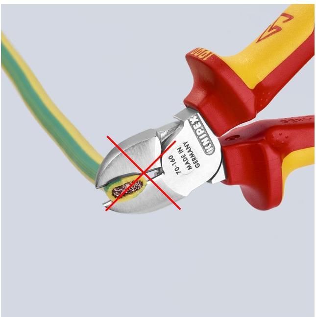 Actual product image Knipex Diagonal Cutter (160 mm)