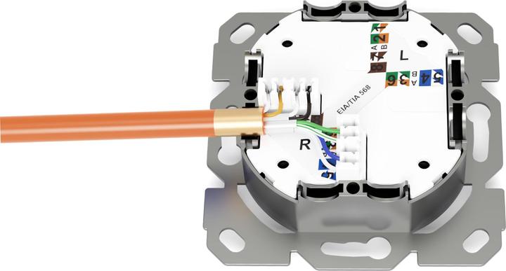 Produktbild Digitus CAT 6A Klasse EA Anschlussdose