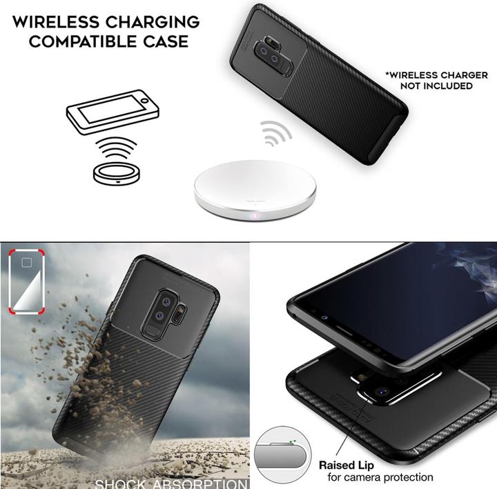 Immagine prodotto Nalia copertura del telefono cellulare (Samsung Galaxy S9+)