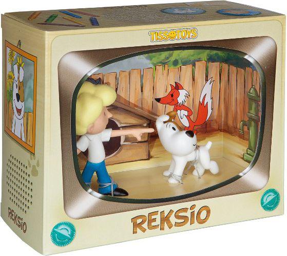 Tissotoys Figurenset: Junge und Reksio (klein)