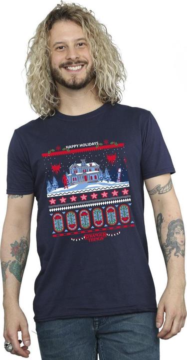 Produktbild Netflix Stranger Things Fair Isle TShirt (M)